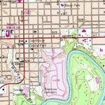 United States Geological Survey Seguin, TX (1964, 24000-Scale) digital map