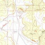 United States Geological Survey Segura Ranch, NV (1990, 24000-Scale) digital map