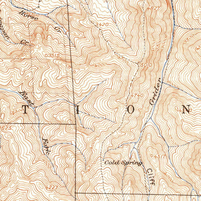 United States Geological Survey Seiad, CA-OR (1914, 125000-Scale) digital map