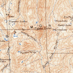 United States Geological Survey Seiad, CA-OR (1914, 125000-Scale) digital map