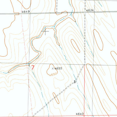 United States Geological Survey Seibert NW, CO (1979, 24000-Scale) digital map