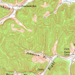 United States Geological Survey Seitz, KY (1965, 24000-Scale) digital map