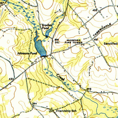United States Geological Survey Seivern, SC (1944, 62500-Scale) digital map
