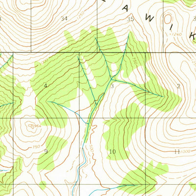 United States Geological Survey Selawik A-4, AK (1955, 63360-Scale) digital map