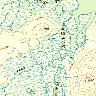 United States Geological Survey Selawik, AK (1951, 250000-Scale) digital map