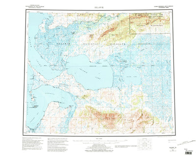 United States Geological Survey Selawik, AK (1957, 250000-Scale) digital map