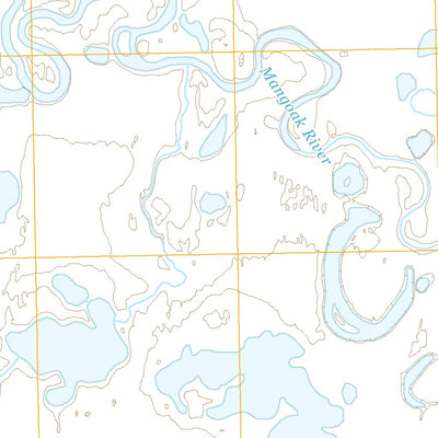 United States Geological Survey Selawik B-3 NE, AK (2016, 25000-Scale) digital map