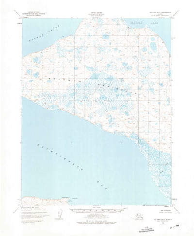 United States Geological Survey Selawik B-5, AK (1951, 63360-Scale) digital map