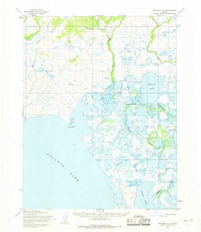 United States Geological Survey Selawik C-3, AK (1955, 63360-Scale) digital map