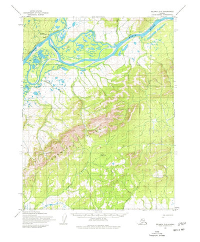 United States Geological Survey Selawik D-3, AK (1955, 63360-Scale) digital map