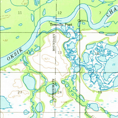 United States Geological Survey Selawik D-4, AK (1955, 63360-Scale) digital map