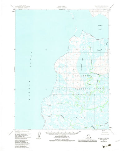United States Geological Survey Selawik D-6, AK (1951, 63360-Scale) digital map