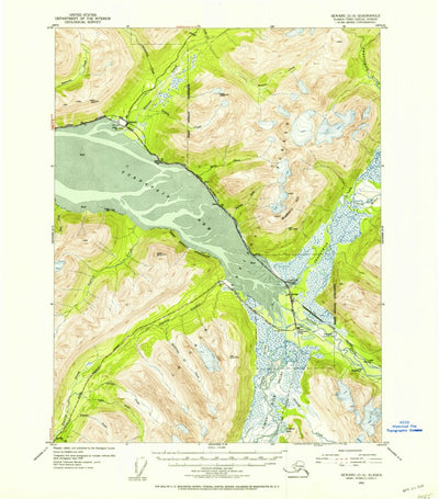 United States Geological Survey Selawik D-6, AK (1952, 63360-Scale) digital map