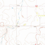 United States Geological Survey Selby NW, SD (1967, 24000-Scale) digital map