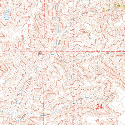 United States Geological Survey Selby NW, SD (1967, 24000-Scale) digital map