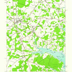 United States Geological Survey Selbyville, DE-MD (1943, 24000-Scale) digital map