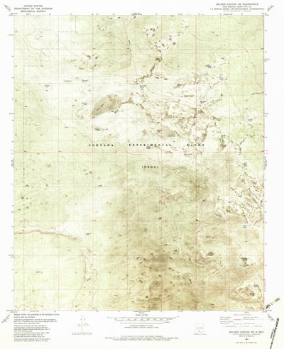 United States Geological Survey Selden Canyon NE, NM (1982, 24000-Scale) digital map