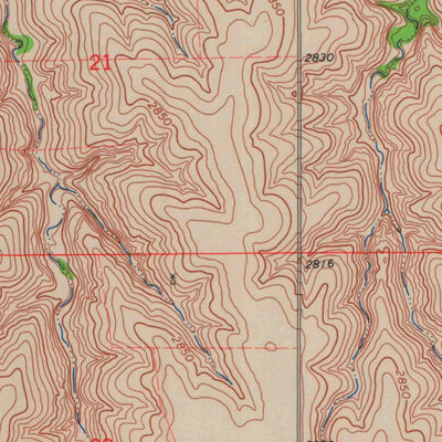 United States Geological Survey Selden NW, KS (1965, 24000-Scale) digital map