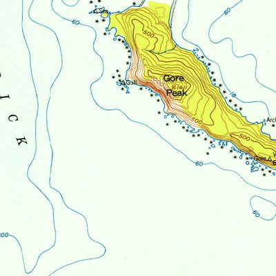 United States Geological Survey Seldovia A-3, AK (1952, 63360-Scale) digital map
