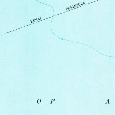 United States Geological Survey Seldovia A-4, AK (1951, 63360-Scale) digital map
