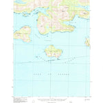 United States Geological Survey Seldovia A-5, AK (1953, 63360-Scale) digital map