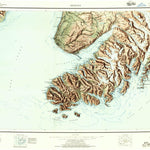 United States Geological Survey Seldovia, AK (1951, 250000-Scale) digital map