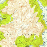 United States Geological Survey Seldovia B-2, AK (1953, 63360-Scale) digital map