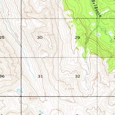 United States Geological Survey Seldovia B-5, AK (1951, 63360-Scale) digital map