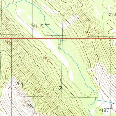 United States Geological Survey Seldovia B-5 NE, AK (1987, 25000-Scale) digital map