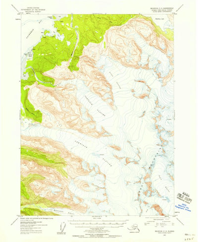 United States Geological Survey Seldovia C-3, AK (1953, 63360-Scale) digital map