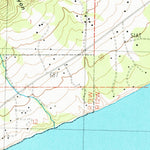 United States Geological Survey Seldovia C-4 NW, AK (1987, 25000-Scale) digital map