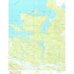 United States Geological Survey Seldovia C-4 SE, AK (1987, 25000-Scale) digital map