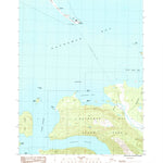 United States Geological Survey Seldovia C-4 SW, AK (1987, 25000-Scale) digital map