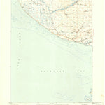 United States Geological Survey Seldovia C-5, AK (1951, 63360-Scale) digital map