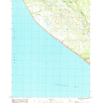 United States Geological Survey Seldovia C-5 NW, AK (1987, 25000-Scale) digital map