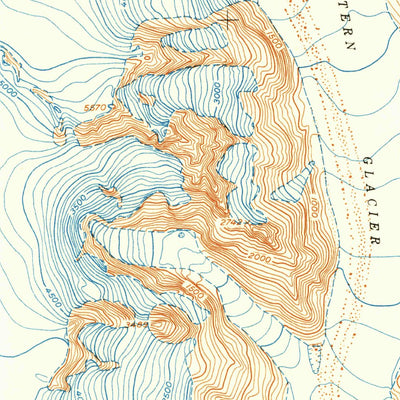 United States Geological Survey Seldovia D-1, AK (1953, 63360-Scale) digital map