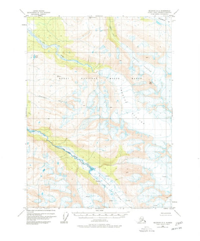 United States Geological Survey Seldovia D-2, AK (1950, 63360-Scale) digital map