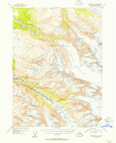 United States Geological Survey Seldovia D-2, AK (1953, 63360-Scale) digital map