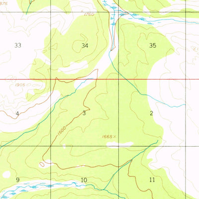 United States Geological Survey Seldovia D-4, AK (1961, 63360-Scale) digital map