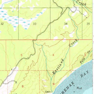 United States Geological Survey Seldovia D-4, AK (1961, 63360-Scale) digital map