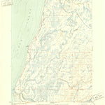 United States Geological Survey Seldovia D-5, AK (1951, 63360-Scale) digital map