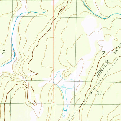 United States Geological Survey Seldovia D-5 NE, AK (1987, 25000-Scale) digital map