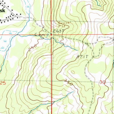 United States Geological Survey Seldovia D-5 SE, AK (1987, 25000-Scale) digital map