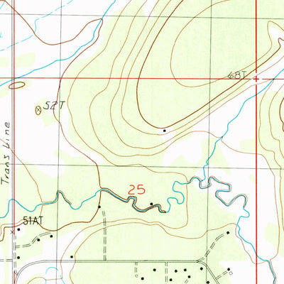 United States Geological Survey Seldovia D-5 SW, AK (1987, 25000-Scale) digital map