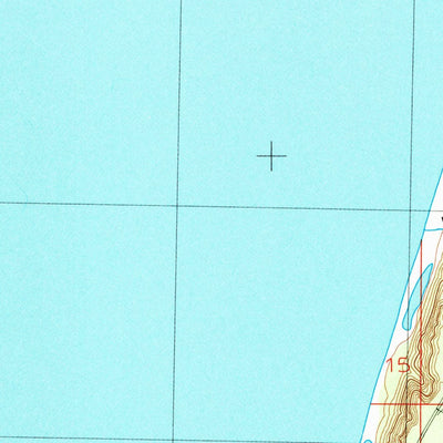 United States Geological Survey Seldovia D-5 SW, AK (1987, 25000-Scale) digital map