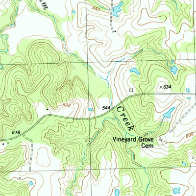 United States Geological Survey Selfs, TX (1984, 24000-Scale) digital map