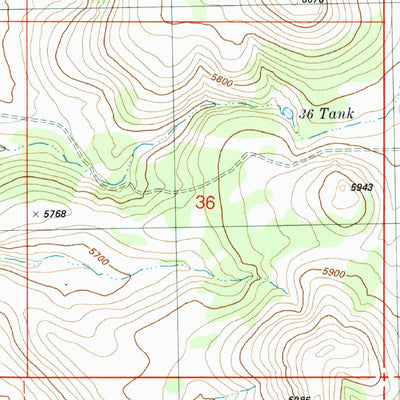United States Geological Survey Seligman East, AZ (1981, 24000-Scale) digital map