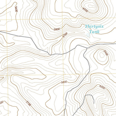 United States Geological Survey Seligman East, AZ (2021, 24000-Scale) digital map
