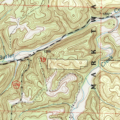 United States Geological Survey Seligman, MO (1999, 24000-Scale) digital map