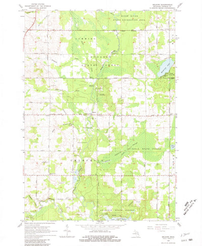 United States Geological Survey Selkirk, MI (1965, 24000-Scale) digital map